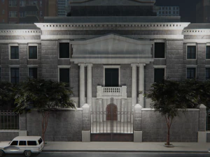 Old city street Assets 3D Model