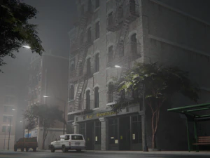 Old city street Assets 3D Model