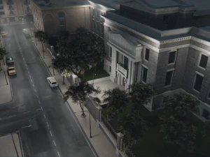 Old city street Assets 3D Model