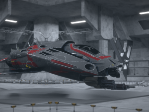 3D Sci Fi Hangar Interior Modelo 3D