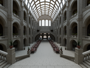 Classic Library 3D Модель