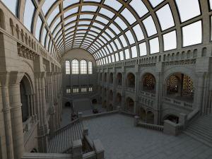 Classic Library 3D Model