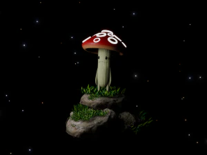 マッシュルーム 3Dモデル