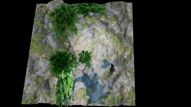 Landscape 3D 模型 .c4d .max .obj .3ds .fbx .stl .blend 