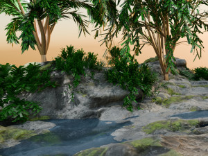 Landscape 3D 模型