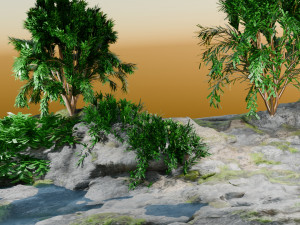 Landscape 3D 模型