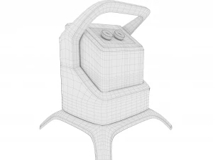 Bathroom industrial chic 3D Model