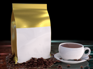Coffee bag 3D Model