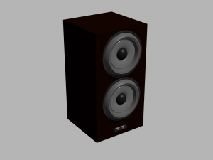 Subwoofer 3D-Modell