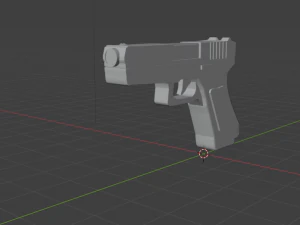 Glock Modelo 3D