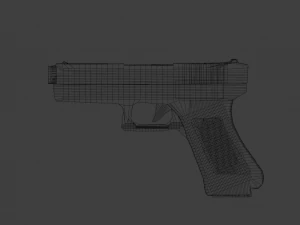 Glock Modelo 3D