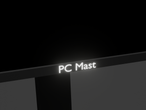 Monitor PC Mast 3D Model