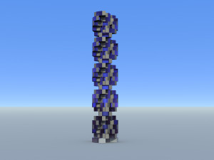 Modular rotating skyscraper 3D 模型