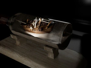 Impossible Bottle 3D Model