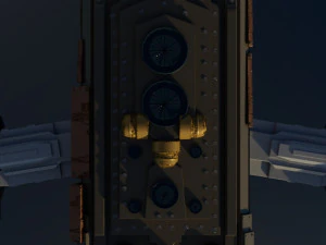 Spaceship 3D Model