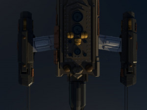 Spaceship Modello 3D