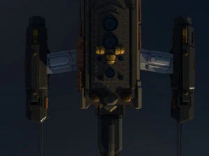 Spaceship 3D Model