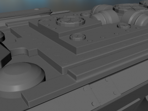 Spaceship Modello 3D