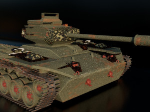 Military Tank Modelo 3D