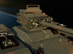 Military Tank Modelo 3D