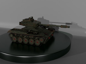 Military Tank Modelo 3D