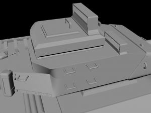 Military Tank Modelo 3D