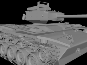 Military Tank Modelo 3D
