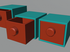Drawer 3D Print Model