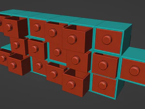 Drawer 3D Print Model
