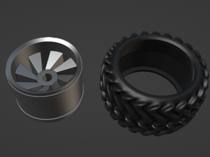 Whell 3D Print Model