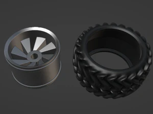 Whell 3D Print Model