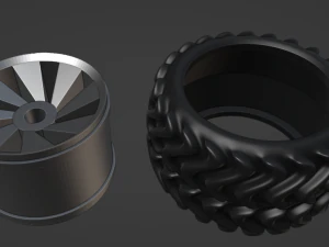 Whell 3D Print Model