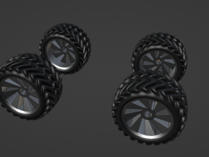 Whell 3D Print Model