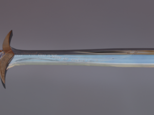 HOBBIT SWORD 3D Print Model