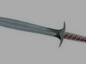 HOBBIT SWORD 3D Print Model