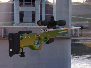 AWM Sniper Rifle 3D-Modell