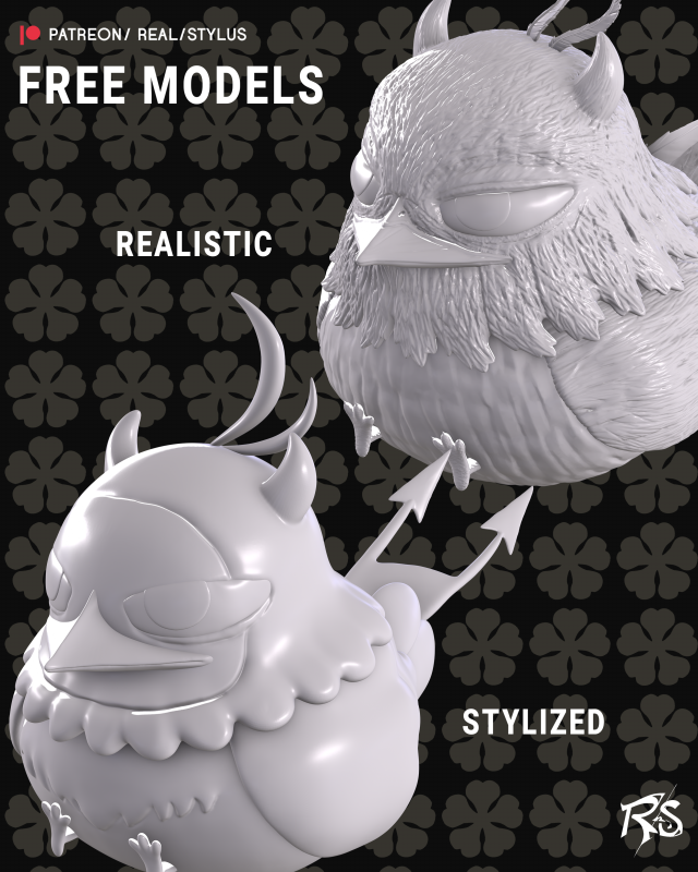 FREE NERO - 3D PRINT BLACK CLOVER 2 FIGURES FREE 3D-Druckmodell .c4d .max .obj .3ds .fbx .stl .blend 