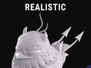 &Uuml;CRETSİZ NERO - 3D BASKI SİYAH yonca 2 RAKAM &Uuml;CRETSİZ 3D Baskı Modeli