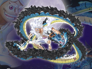 लफ़ी गियर 5 3डी प्रिंट - शैलीबद्ध 3D प्रिंट मॉडल