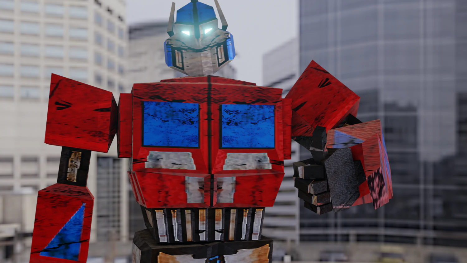Optimus Prime - Blender 3D Model .c4d .max .obj .3ds .fbx .stl .blend 