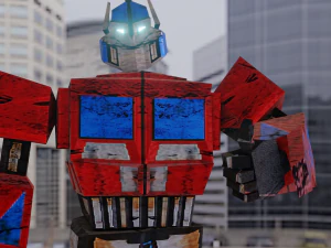 Optimus Prime - Frullatore Modello 3D