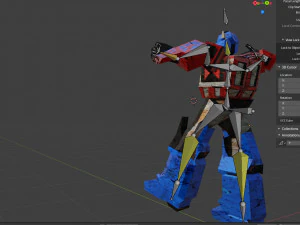 Optimus Prime - Blender 3D Model