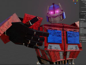 Optimus Prime - Blender 3D Model