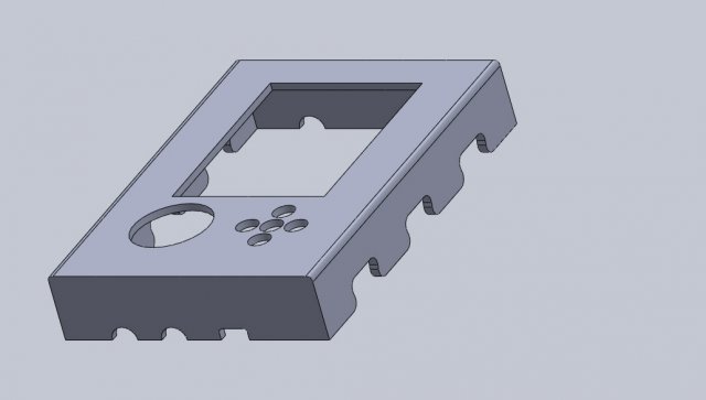 Case Hack RF one Portapack Model Cetak 3D .c4d .max .obj .3ds .fbx .stl .blend 