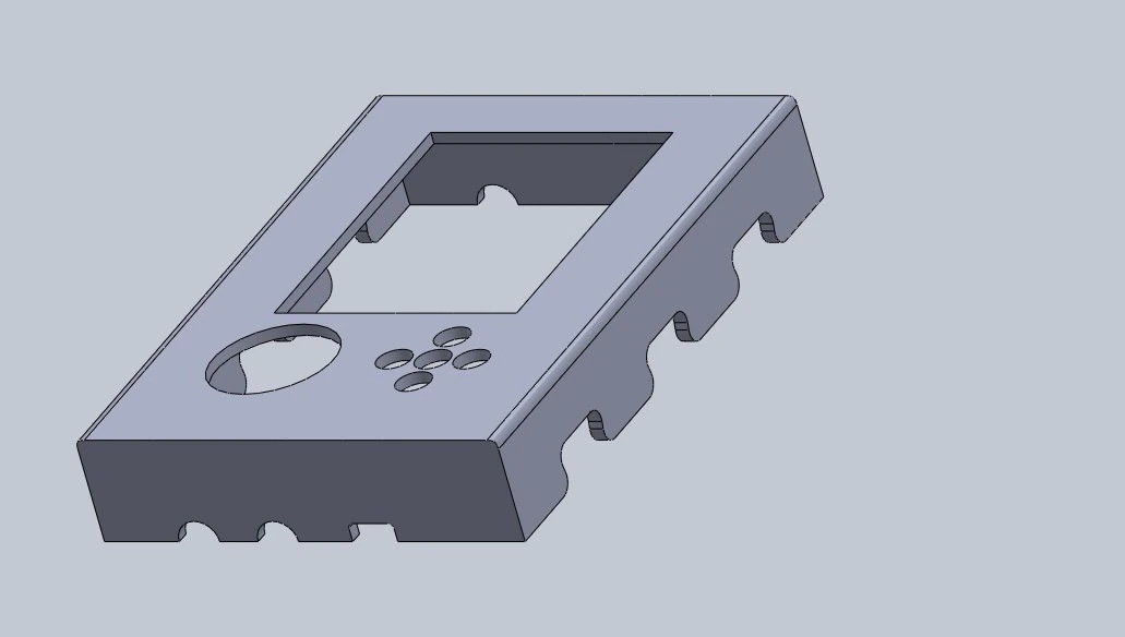 Case Hack RF one Portapack 3D Print Model .c4d .max .obj .3ds .fbx .stl .blend 