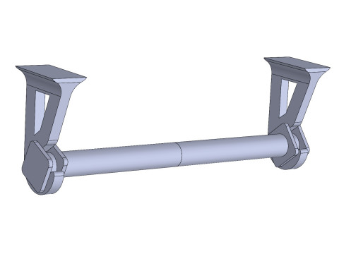 Paper towel holder 3D-Druckmodell