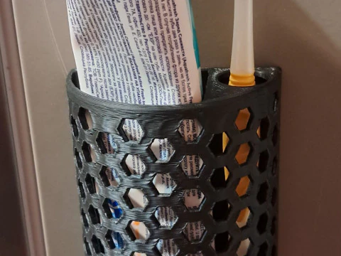 Portaspazzolino Modello di stampa 3D