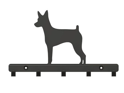 Брелок для ключей миниатюрный пинчер 3D Принт Модель