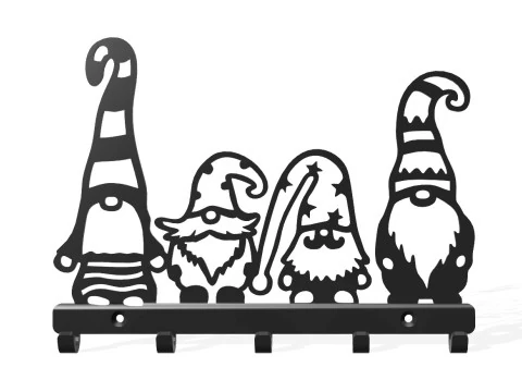 키홀더 드워프 3D 프린트 모델