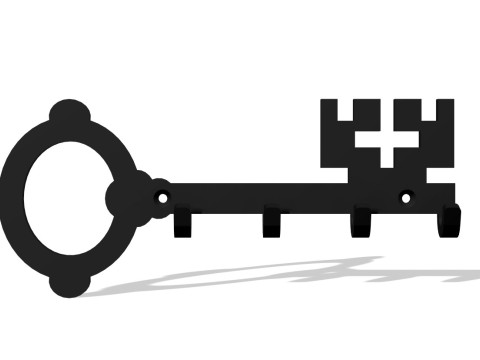 Key hanger The key 3D Print Model